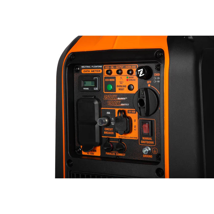 Generador WEN 2500 Watts liviano con mango.