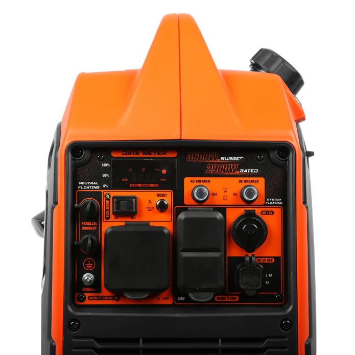 Generador liviano inverter 3600Watts WEN.