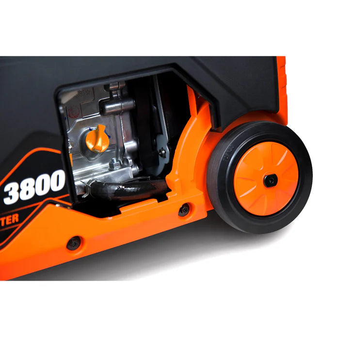 Generador 3800 watts con rueda y mango