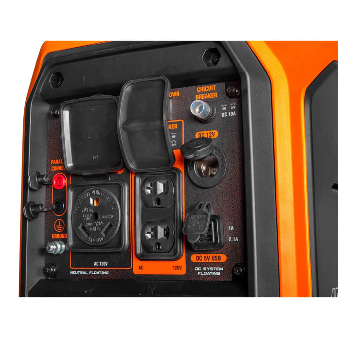 Generador WEN 4500 Watts Inverter liviano. Salida 120V.