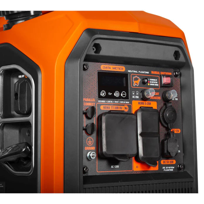 Generador WEN 4500 Watts Inverter liviano. Salida 120V.