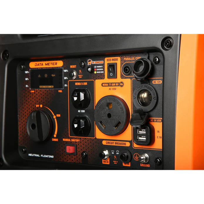 Generador 56450i 4500 Watts con ruedas y mango