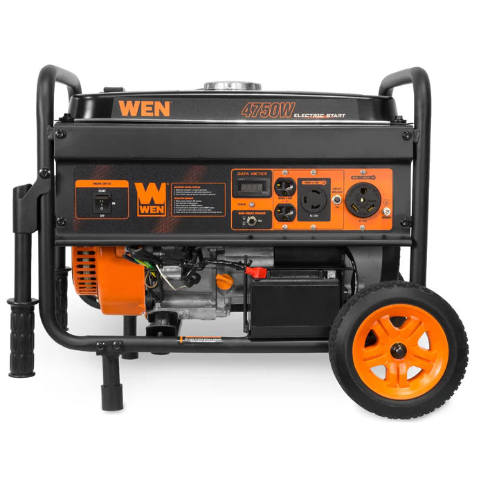 Generador WEN 4750 watts con ruedas y mango