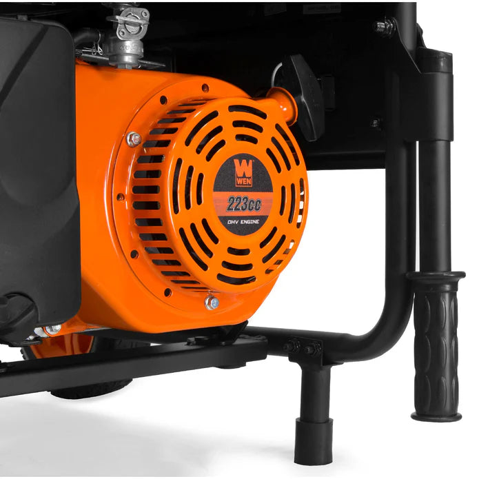 Generador WEN 4750 watts con ruedas y mango
