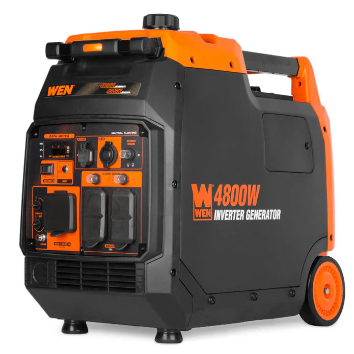 Generador inverter 4800 Watts WEN. Con mangos y ruedas. Salidas 120V