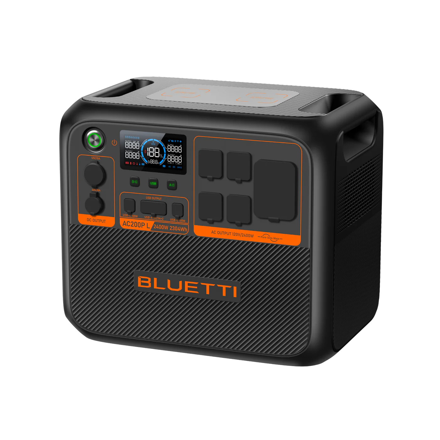 BLUETTI AC200P L Generador Solar Portátil | 2304Wh 2400W