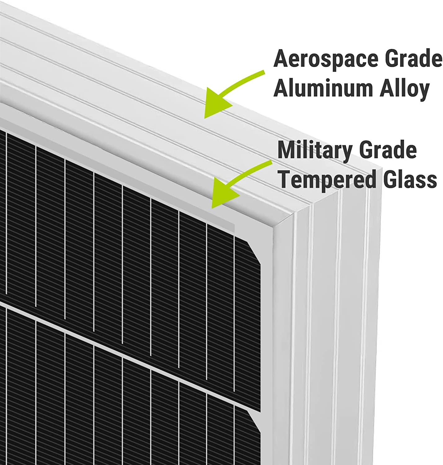 Newpowa 9BB Cell 200W Monocrystalino 200 Watt 12V Panel Solar de Alta Eficiencia Mono Modulo RV Marine Boat Off Grid