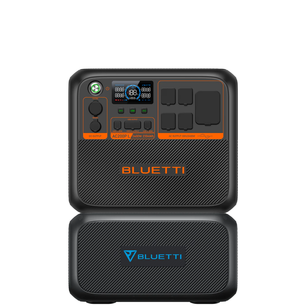 BLUETTI AC200P L Generador Solar Portátil | 2304Wh 2400W