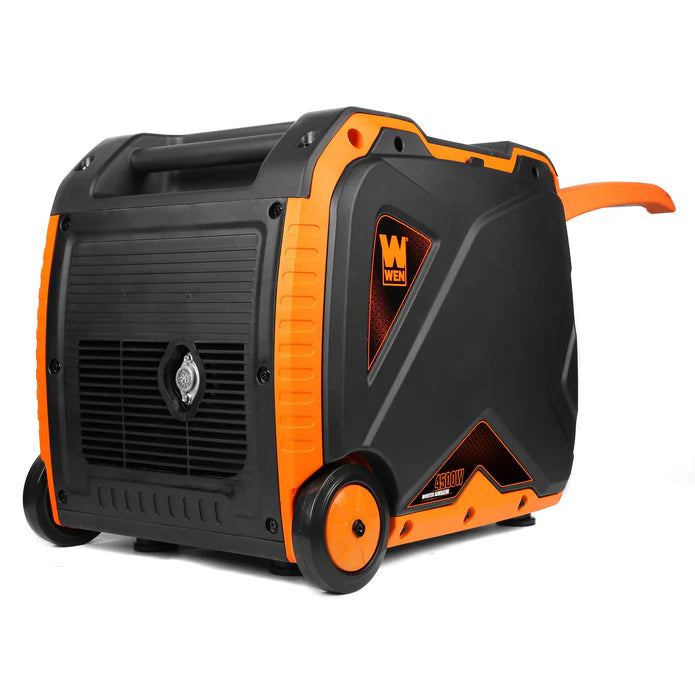 Generador Dual Fuel WEN 4500Watts con mangos y ruedas.