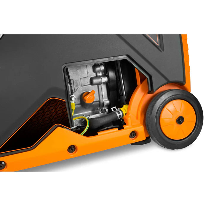 Generador Dual Fuel WEN 4500Watts con mangos y ruedas.