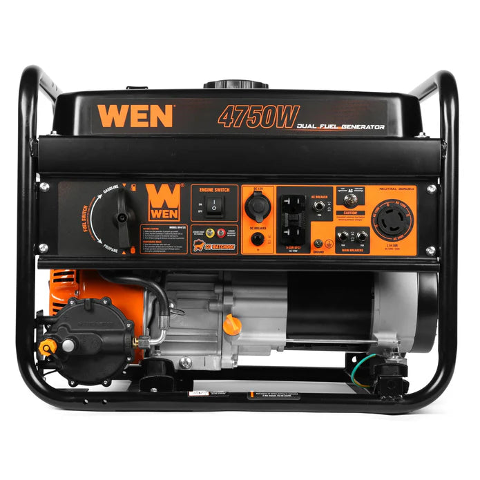 Generador wen dual fuel con switch encendedor y salida 120 V