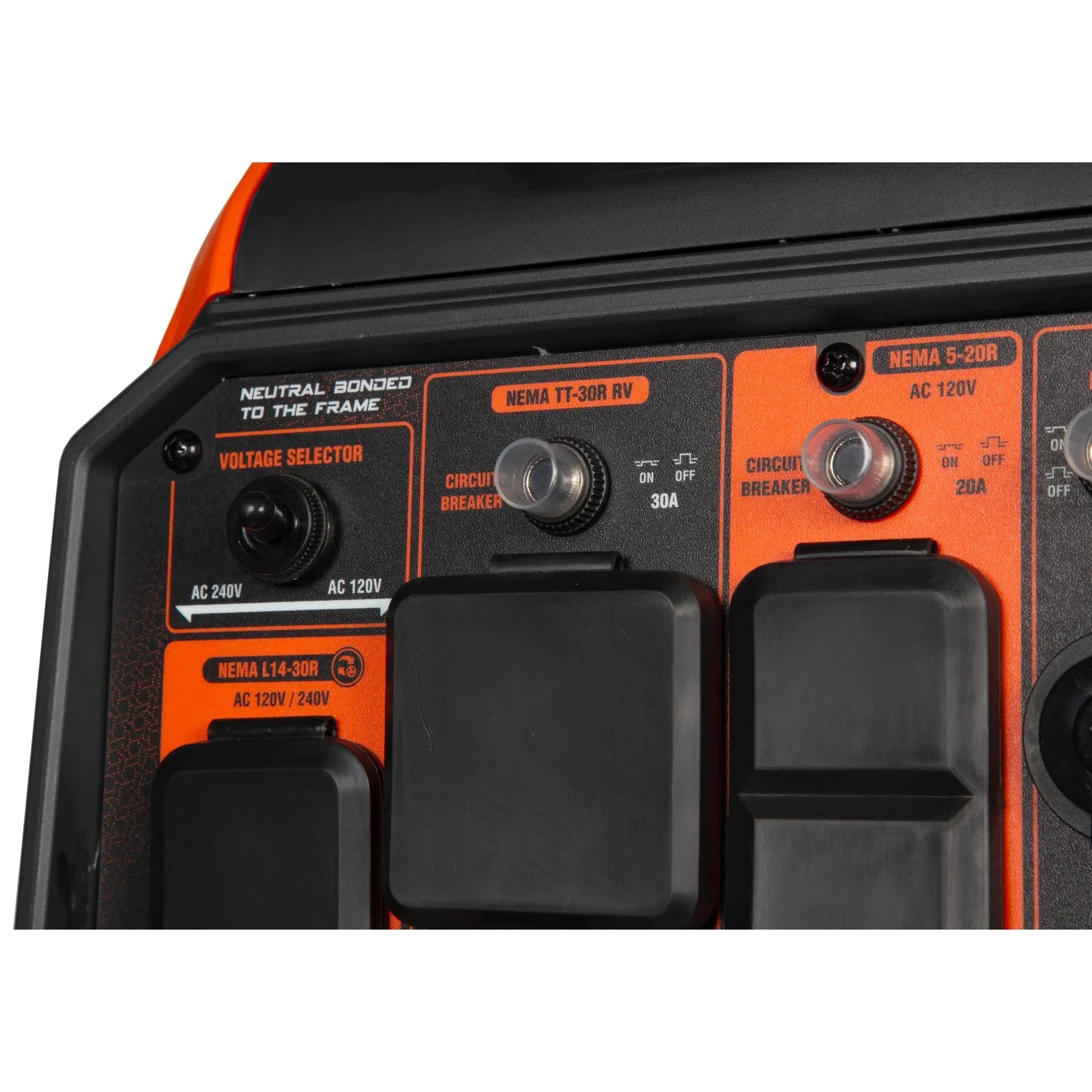 WEN DF680IX generador inverter vista en ángulo