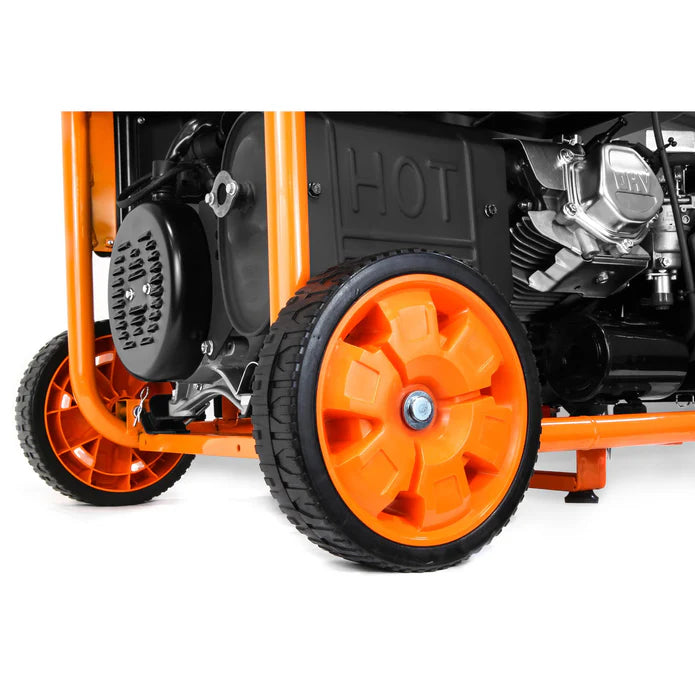 Ruedas de Generador de gas Wen de 9500 Watts