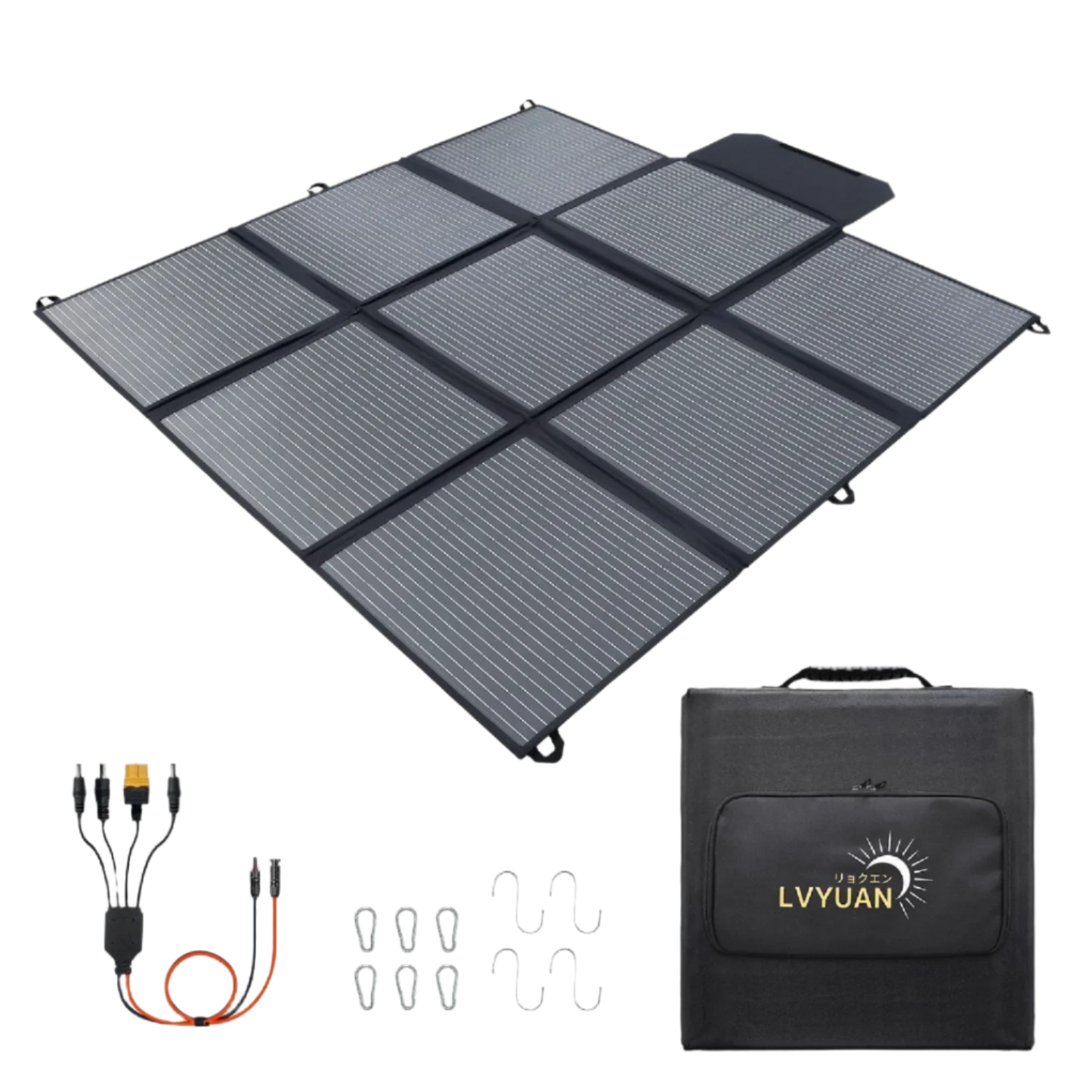 LVYUAN generador inverter vista en ángulo