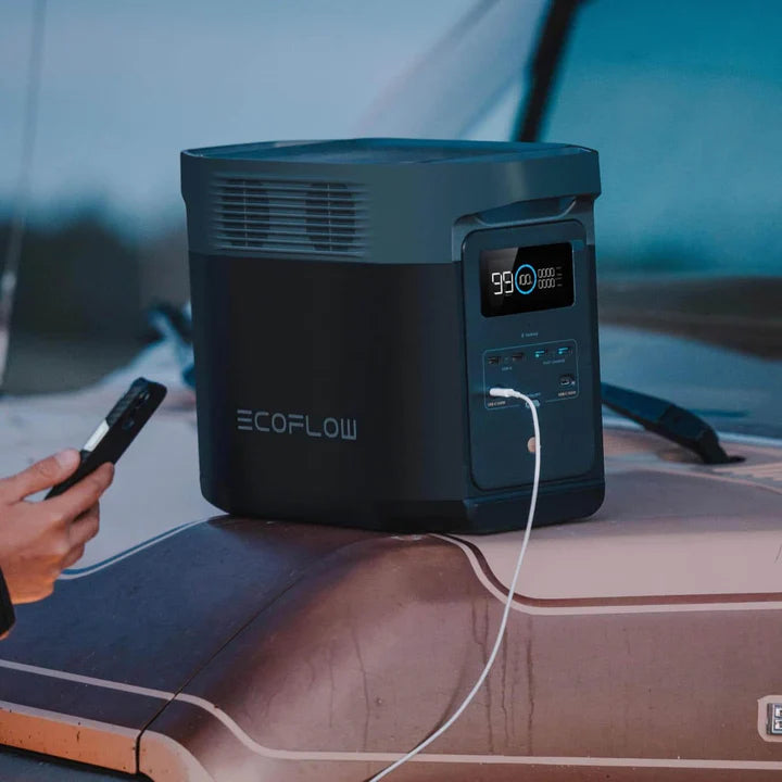 EcoFlow DELTA 2 Bateria Solar Portatil | 1800W 1024Wh