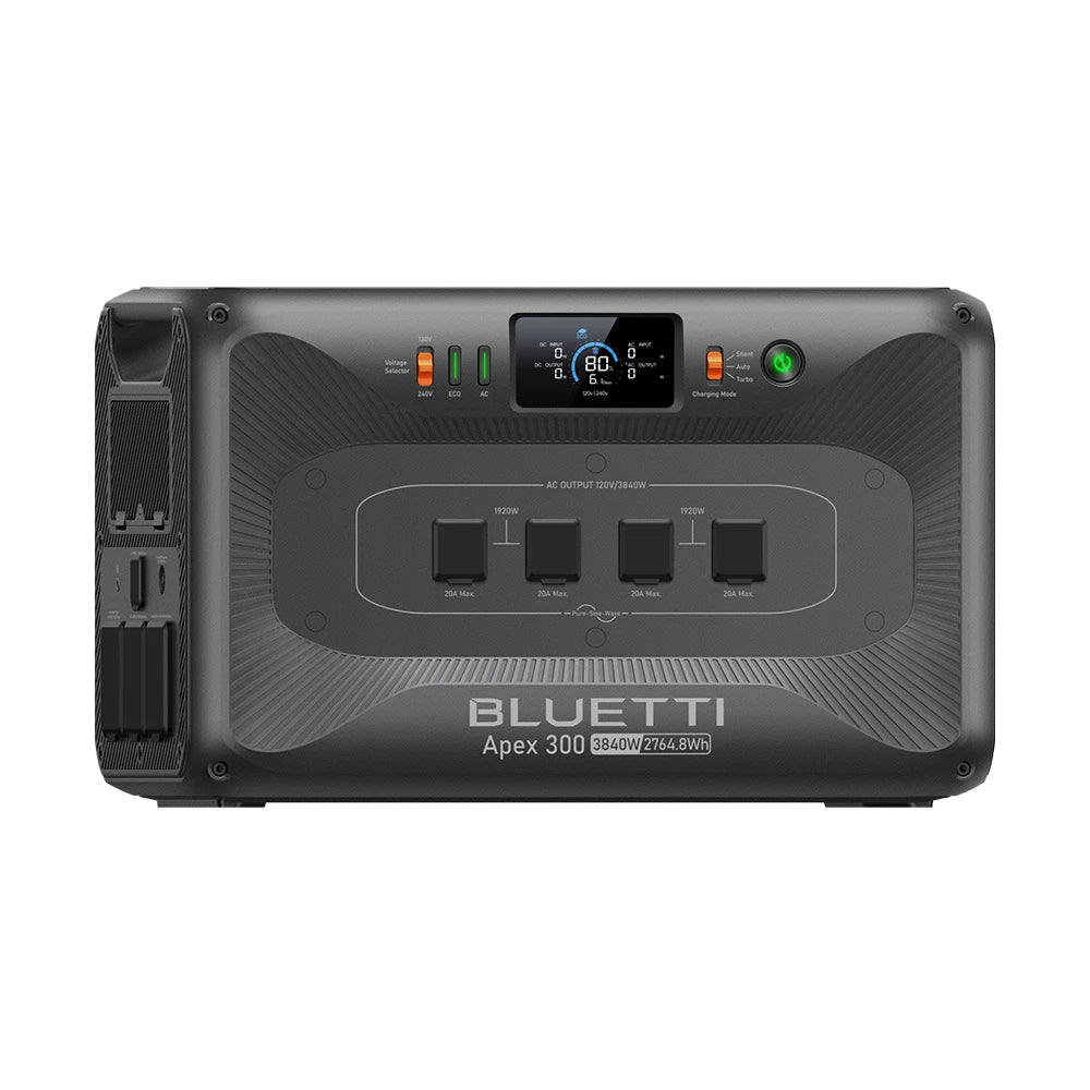 BLUETTI Apex 300 Bateria Solar Portátil 120V / 240V | 3840W 2764.8Wh