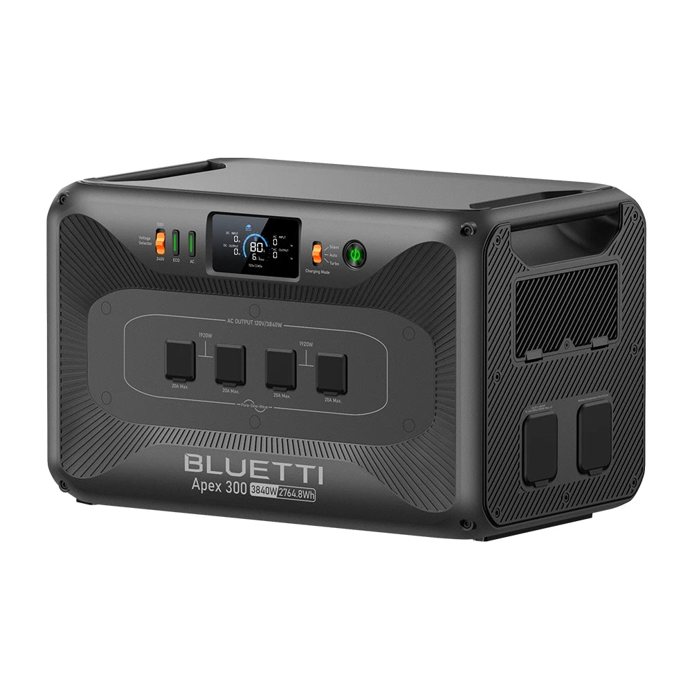 BLUETTI Apex 300 Bateria Solar Portátil 120V / 240V | 3840W 2764.8Wh