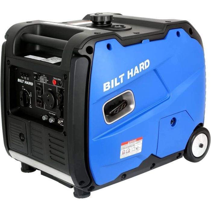 BILT HARD 4500W Generador Inverter 120V, Super Silencioso, Economico y  Liviano -ahora con boton electric start