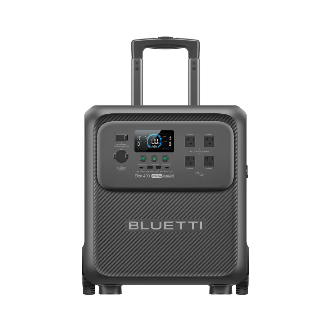BLUETTI Elite 400 Bateria Solar Portatil | 3840Wh 2600W