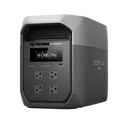 EcoFlow DELTA 3 Max Bateria Solar Portatil | 2400W 2048Wh