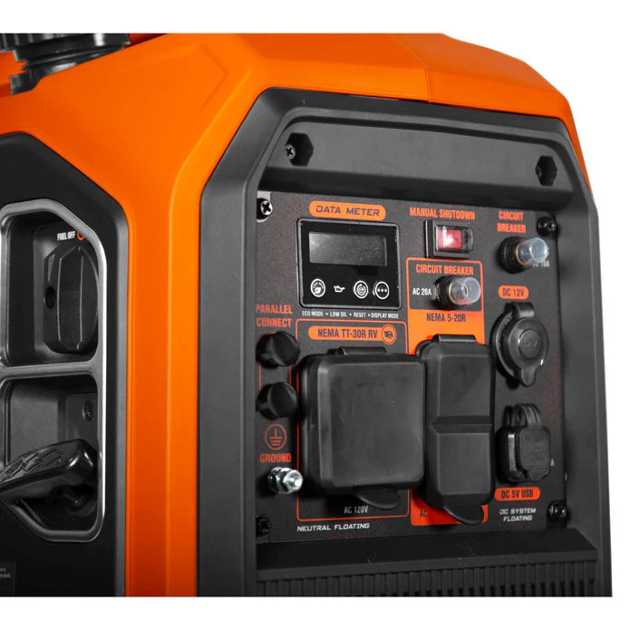 Generador WEN 4500 Watts Inverter liviano. Salida 120V.