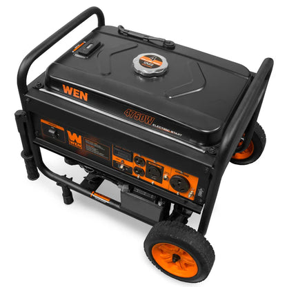 Generador WEN 4750 watts con ruedas y handle