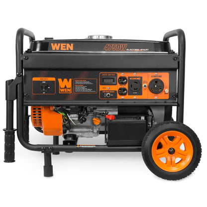 Generador WEN 4750 watts con ruedas y mango