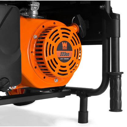 Generador WEN 4750 watts con ruedas y mango
