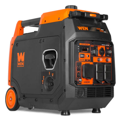 Generador inverter 4800 Watts WEN. Con mangos y ruedas. Salidas 120V