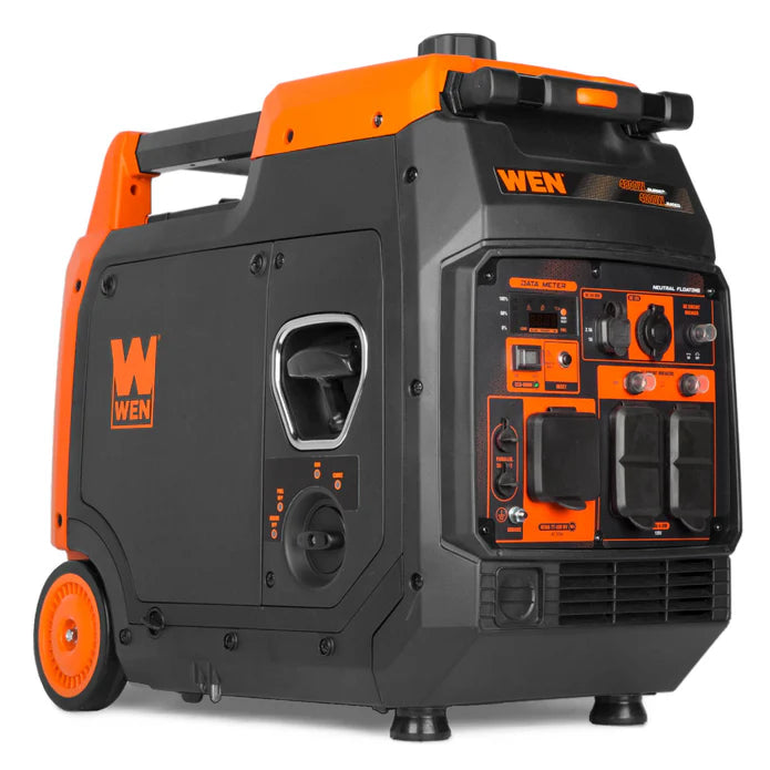 Generador inverter 4800 Watts WEN. Con mangos y ruedas. Salidas 120V