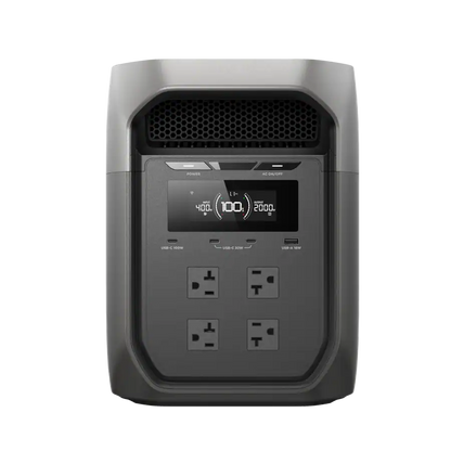 EcoFlow DELTA 3 Max Bateria Solar Portatil | 2400W 2048Wh