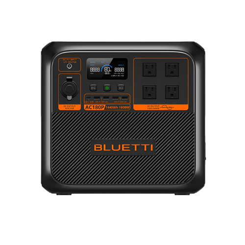 BLUETTI AC180P Bateria Solar Portatil | 1800W 1440Wh