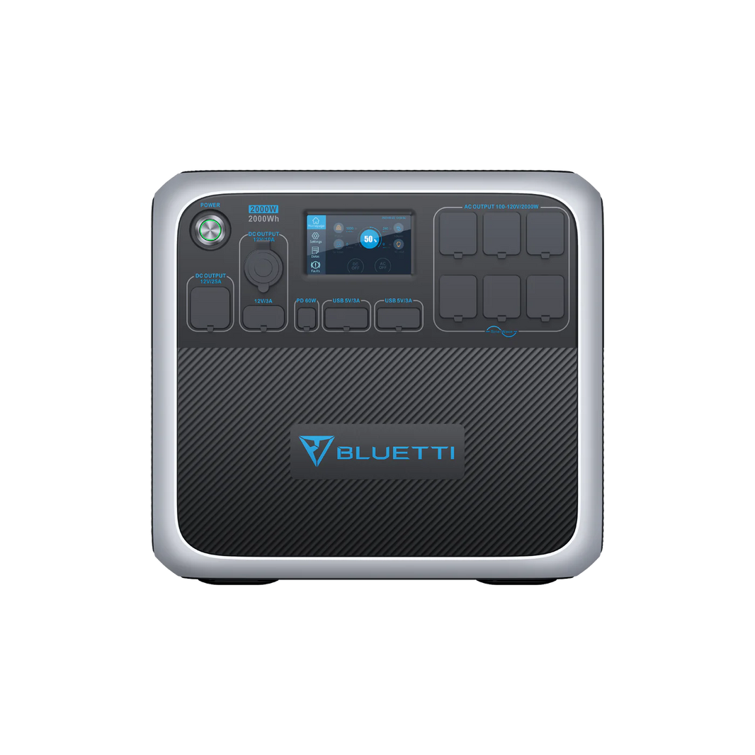 BLUETTI AC200P generador inverter vista en ángulo