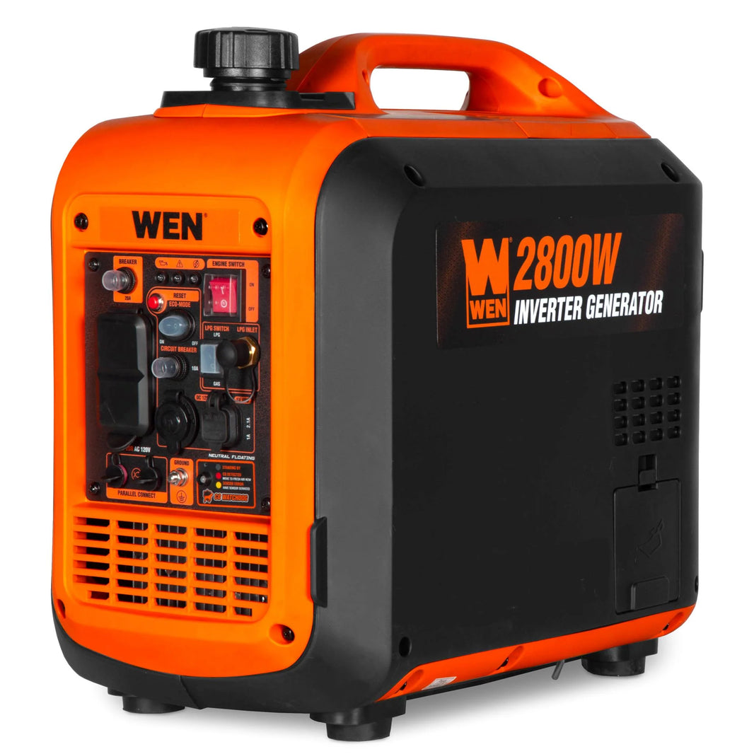 Generador dual fuel liviano 2800W WEN con salida 120V