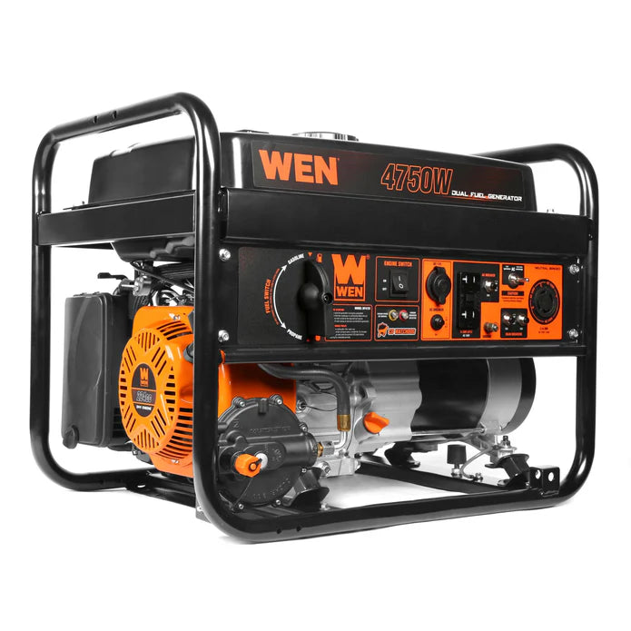 Generador wen 4750 Watts duel fuel con switch encendedor.