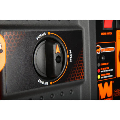 generador wen 6200W con ruedas y mango.