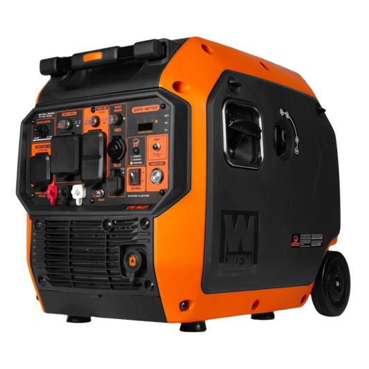 WEN DF680IX generador inverter vista en ángulo