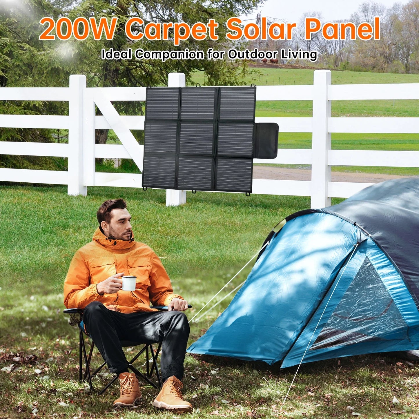 Panel Solar Plegable 200W LVYUAN