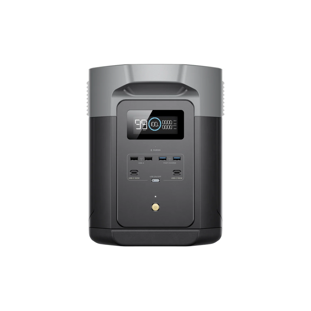 EcoFlow DELTA 2 Max Bateria Solar Portatil | 2400W 2048Wh