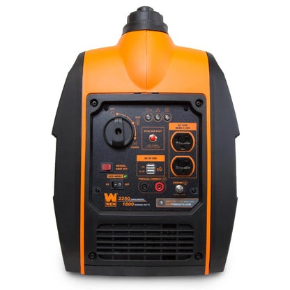 Frente del generador inverter WEN 2250 watts.